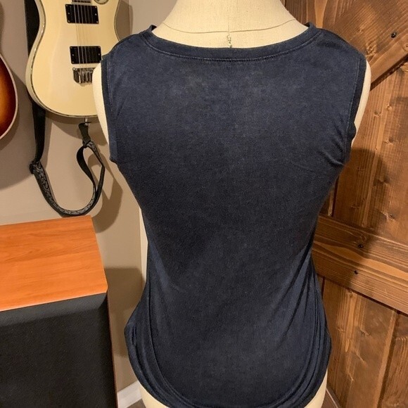 Disney American Flag Mickey Mouse sleeveless tank top size small red/white/blue - Picture 2 of 5